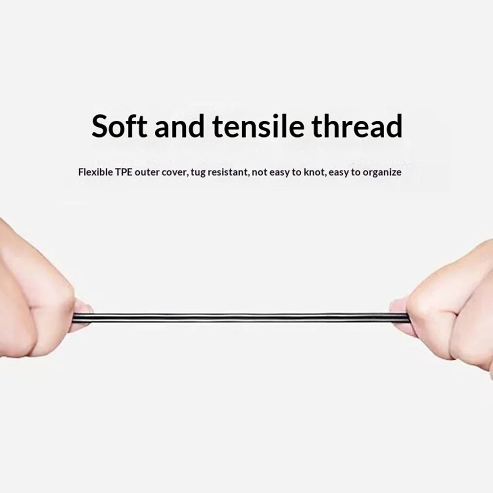 1.5m Audio Cable for Beats Mixr/Studio Pro/3/2/Solo2/Solo3 3.5mm Replacement Headphone Wire with Microphone - Black - 5