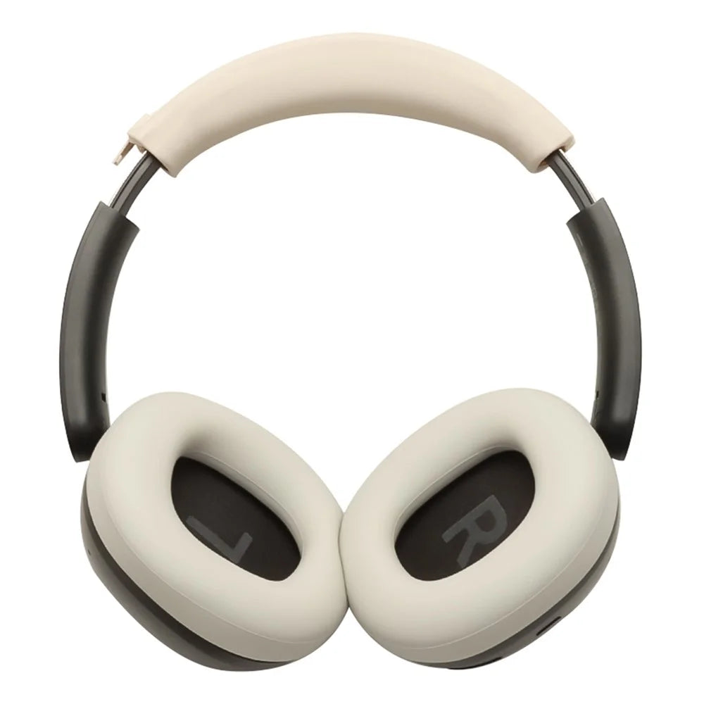 1 Set Silicone Case for Xiaomi REDMI Headphones Neo , Ear Pads Sleeve + Headband Cover + Storage Bag Kit - Beige - 2