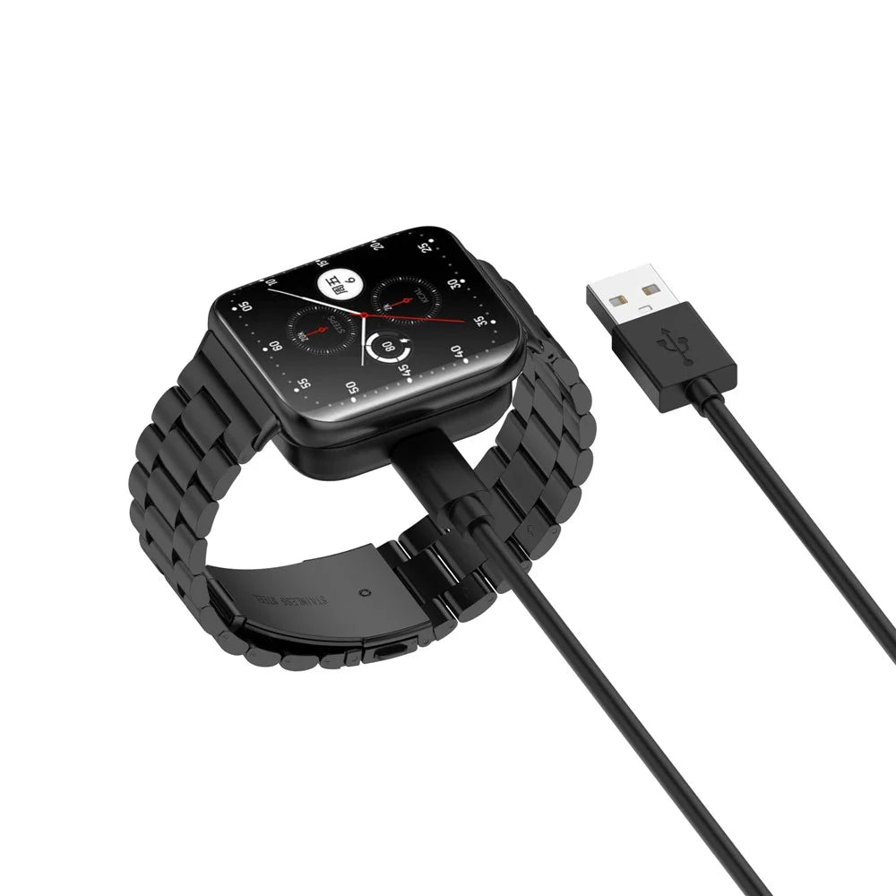 Smart Watch Charger Charging Dock Cradle with Independent 1m USB Cable for Oppo Watch 2 46mm/42mm - 7