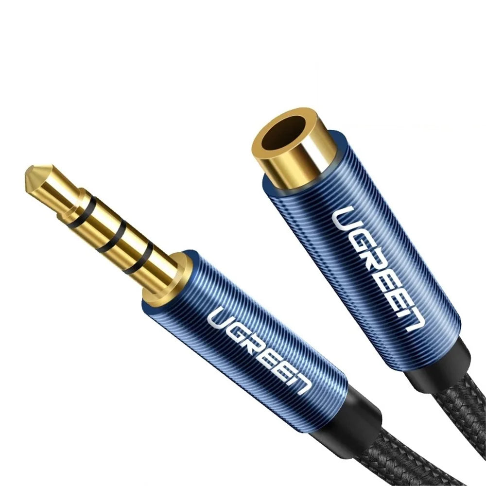 UGREEN 5m 3.5mm Male to Female Audio Extension Cable for Phone Tablet PC Headphone AUX Cord - 1