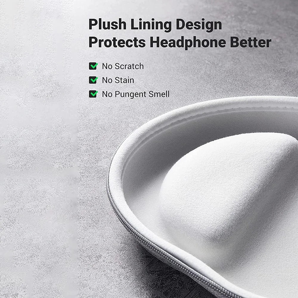 UGREEN For Airpods Max Headphone Case Travel Hard Shell Storage Carrying Case - 7
