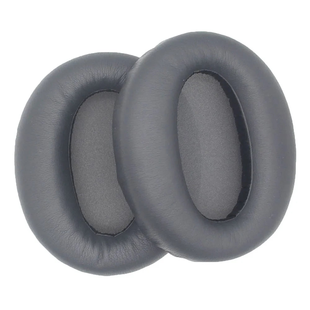 JZF-370 Protein Leather Ear Cushions for EDIFIER W820NB Headset Replacement Ear Pads Cover 1Pair Headphones Ear Cups - Titanium Grey - 6