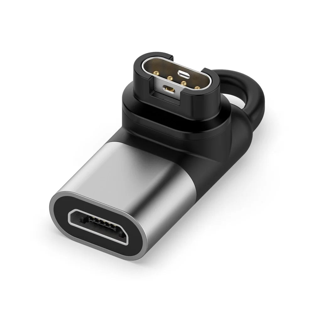 Garmin Watch Charger to Micro UBS Adapter Compatible with Garmin Fenix 7 / Venu 2 Plus / Instinct 2 / vivoactive 5 / Venu 3 / Venu 3S / Tactix7 AMOLED - 2