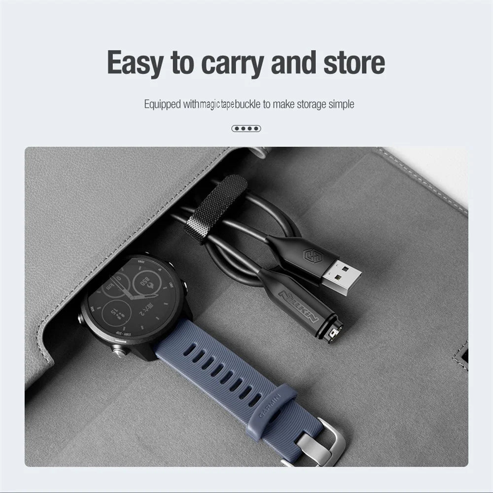 NILLKIN 1m for Garmin Smart Watch USB Power Cord Fast Charging Cable - 6