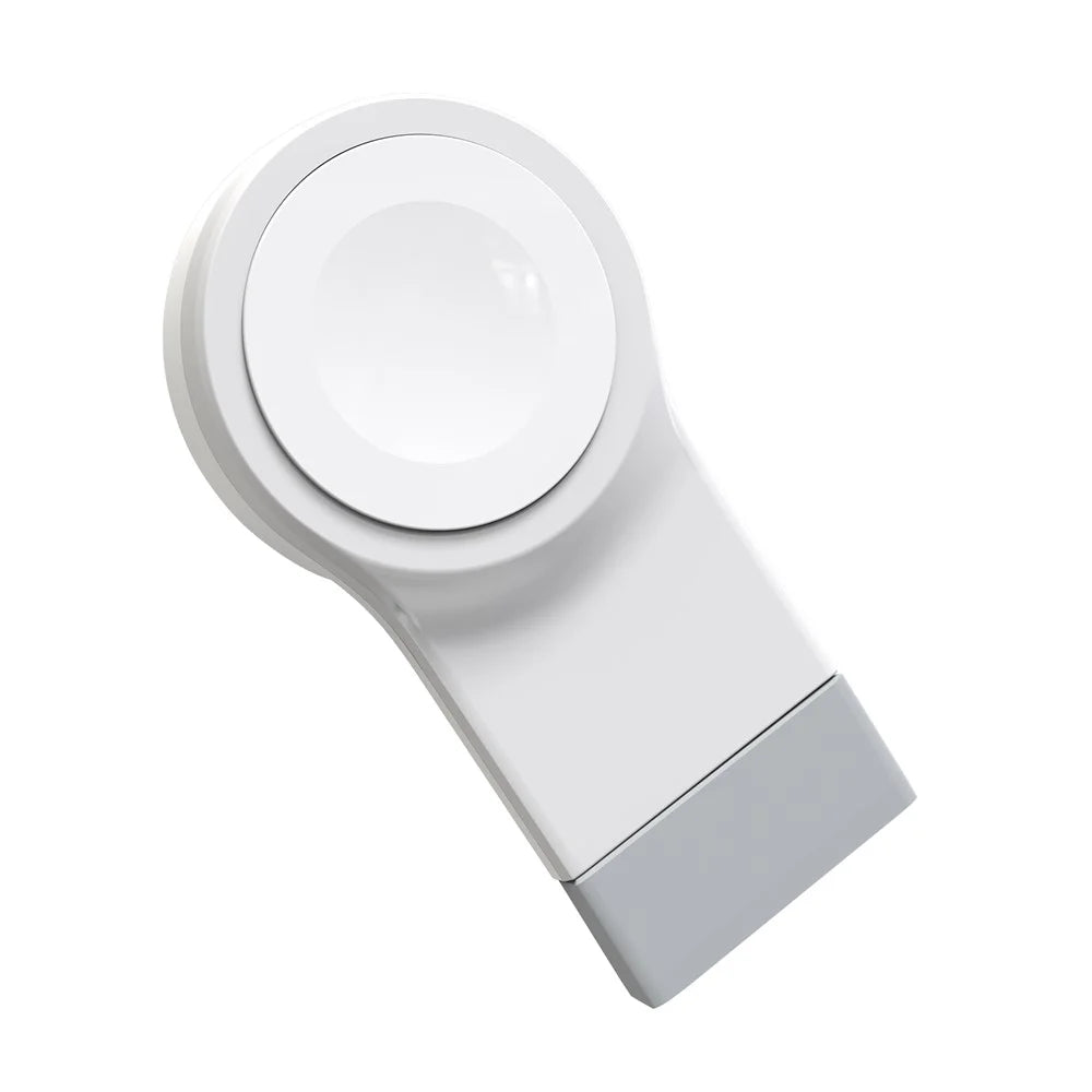 NILLKIN MFi Certified Charger for Apple Watch, Mini Travel Magnetic Wireless Charger with Type C Adapter Plug - 3