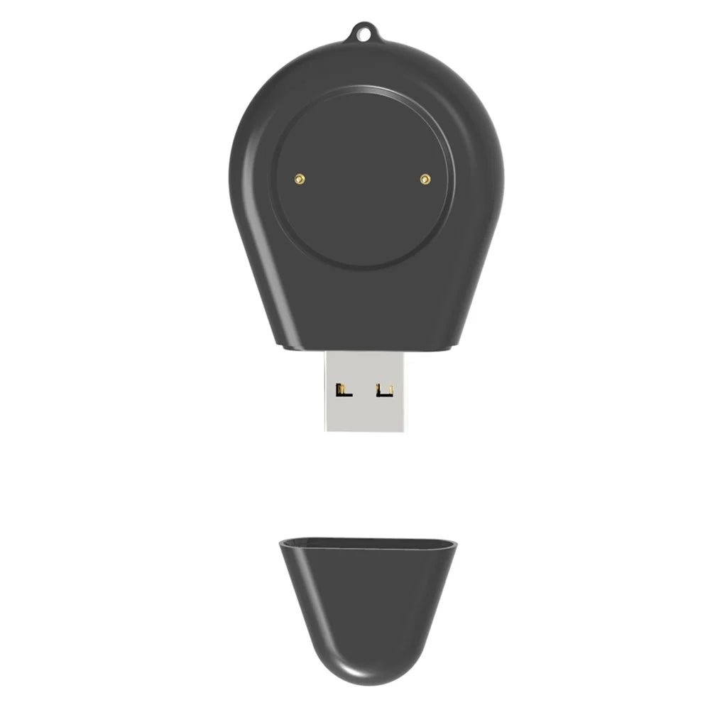 For Huami Amazfit GTR 4 / GTS 4 Portable Waterdrop Shape USB Charger Smart Watch Charging Dock Stand - 6