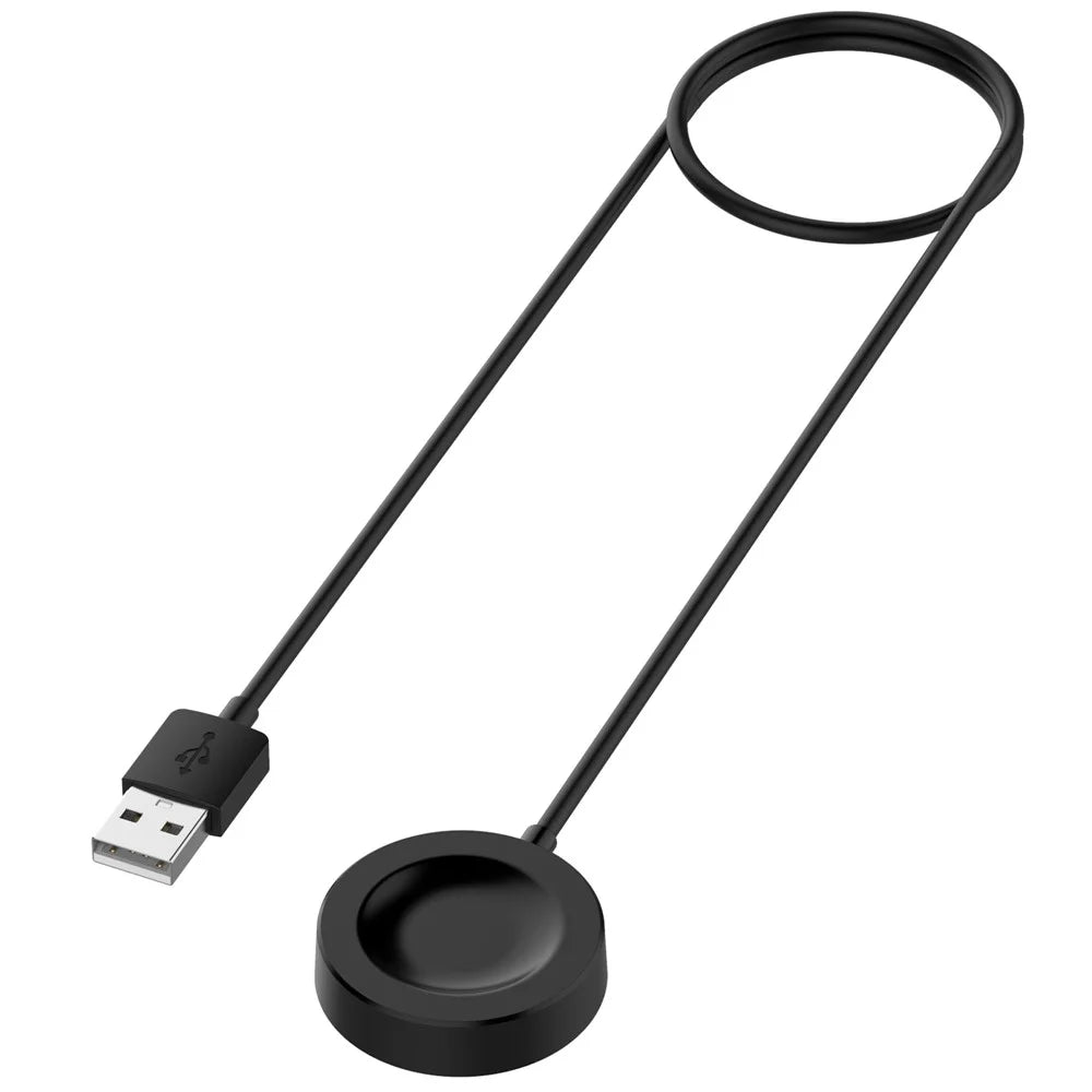 For Huawei Watch GT Cyber 1m USB Smart Watch Charging Cable Magnetic Absorption Charging Dock - Black - 3