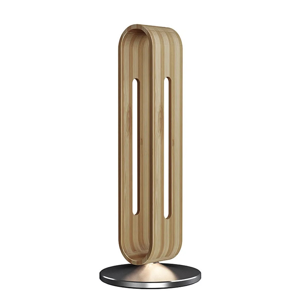 BONERUY P45 Headphone Vertical Stand Aluminum Alloy+Bamboo+Silicone Stable Structure Desktop Headphone Hanger Mount - Grey - 1