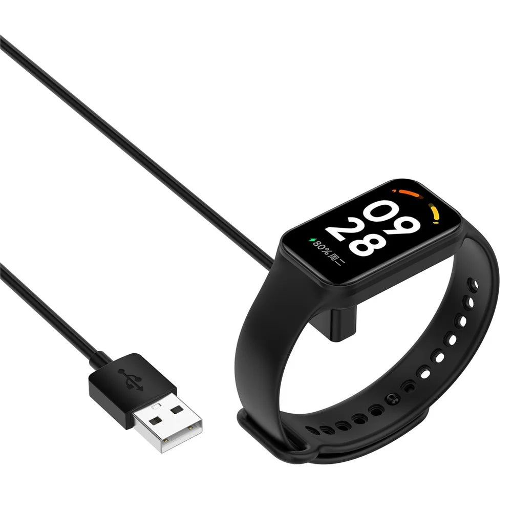For Redmi Band 2 Smart Watch Charger Cable USB Magnetic Probe Charging Cord, 0.6m - Black - 2