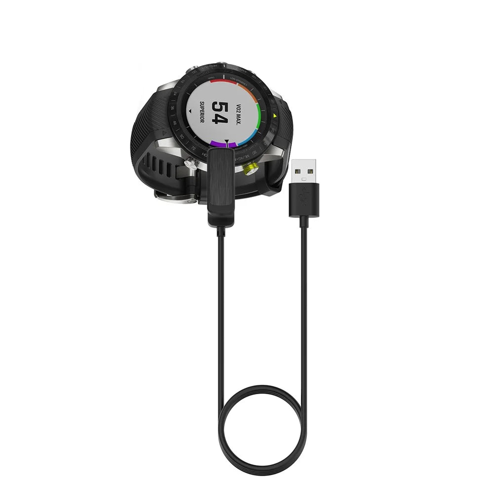 For Garmin MARQ Athlete / Adventurer / Captain / Golfer / Aviator Charging Clip USB Charger with Data Function - 2
