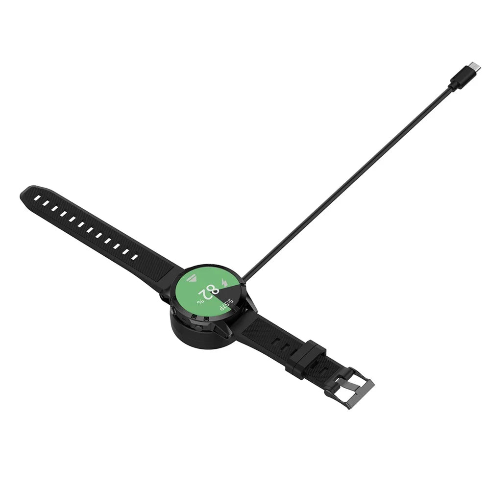 For Garmin Forerunner 265 / 265S / 965 / 955 / Fenix 5 / 6 / 7 Charging Dock Type-C Watch Charger with 100cm Cable - 3