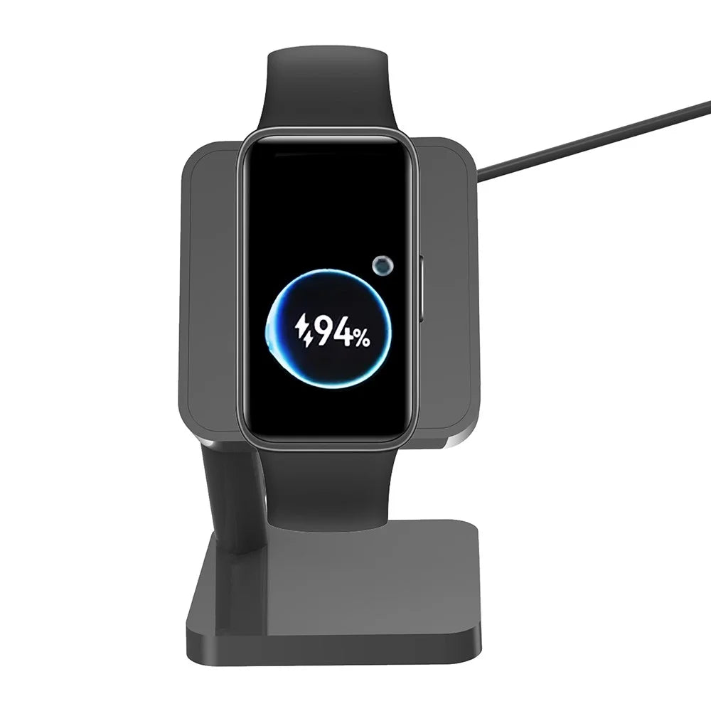 Magnetic Charger Dock for Huawei Band 8 / Band 8 NFC , Nightstand Charger Base Holder with 100cm USB Cable - 2