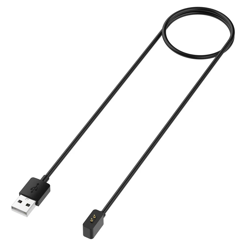 For Xiaomi Smart Band 9 NFC / 9 / 8 Active / 8 / 8 Pro Charging Cable Portable Charging Dock with 1m Cord - Black - 1