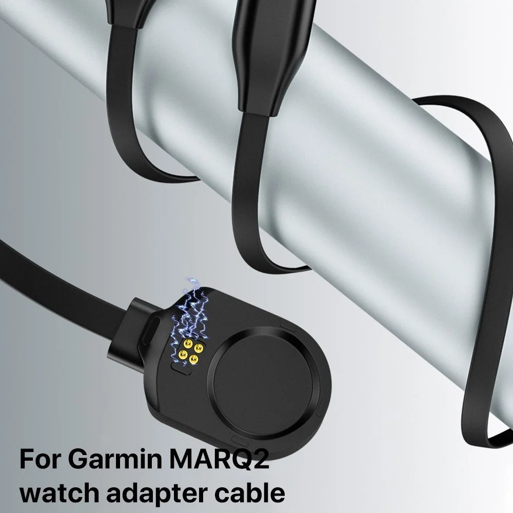 1m Type-C Charging Cable for Garmin MARQ 2 Athlete / Adventurer / Captain Smart Watch Charger Charging Base - 2