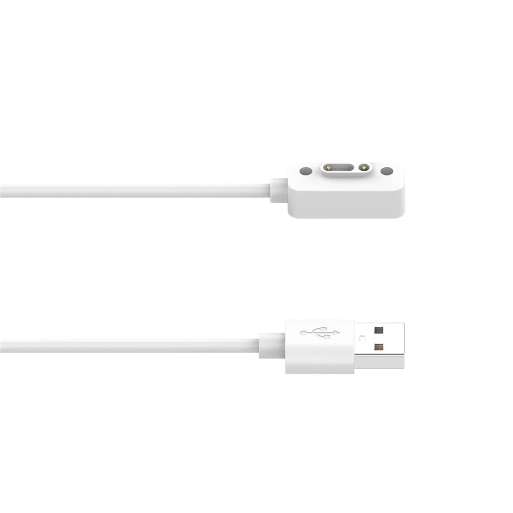 For Xplora X6 Play Kids Smart Watch Charger Cord Magnetic USB Charging Cable, 100cm - White - 1