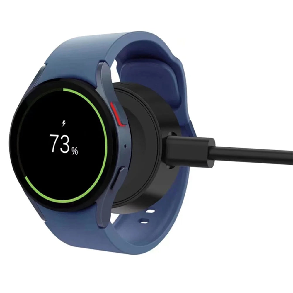 Portable Magnetic Wireless Charger for Samsung Galaxy Watch Series - White - 3