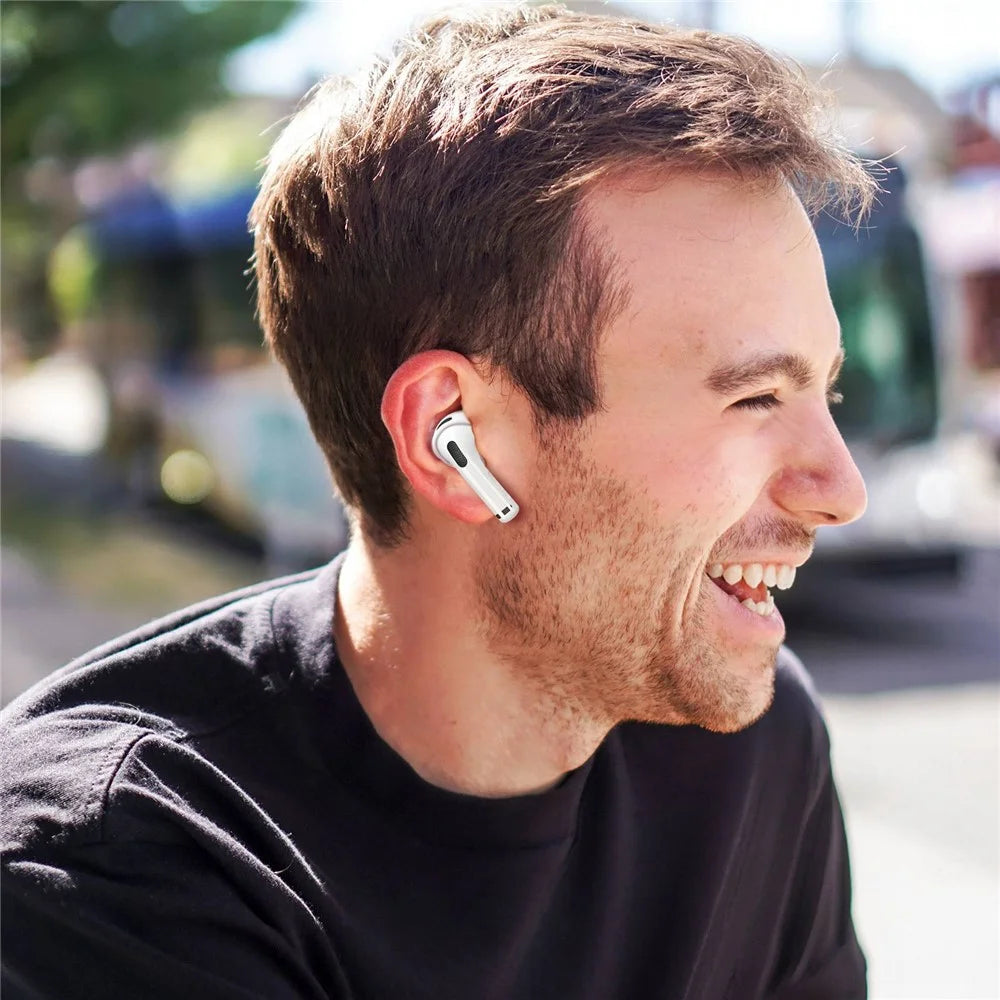 AHASTYLE PT66-3 For Apple AirPods 3 Noise Reduction Replacement Earbud Silicone Cover, S - Black - 5