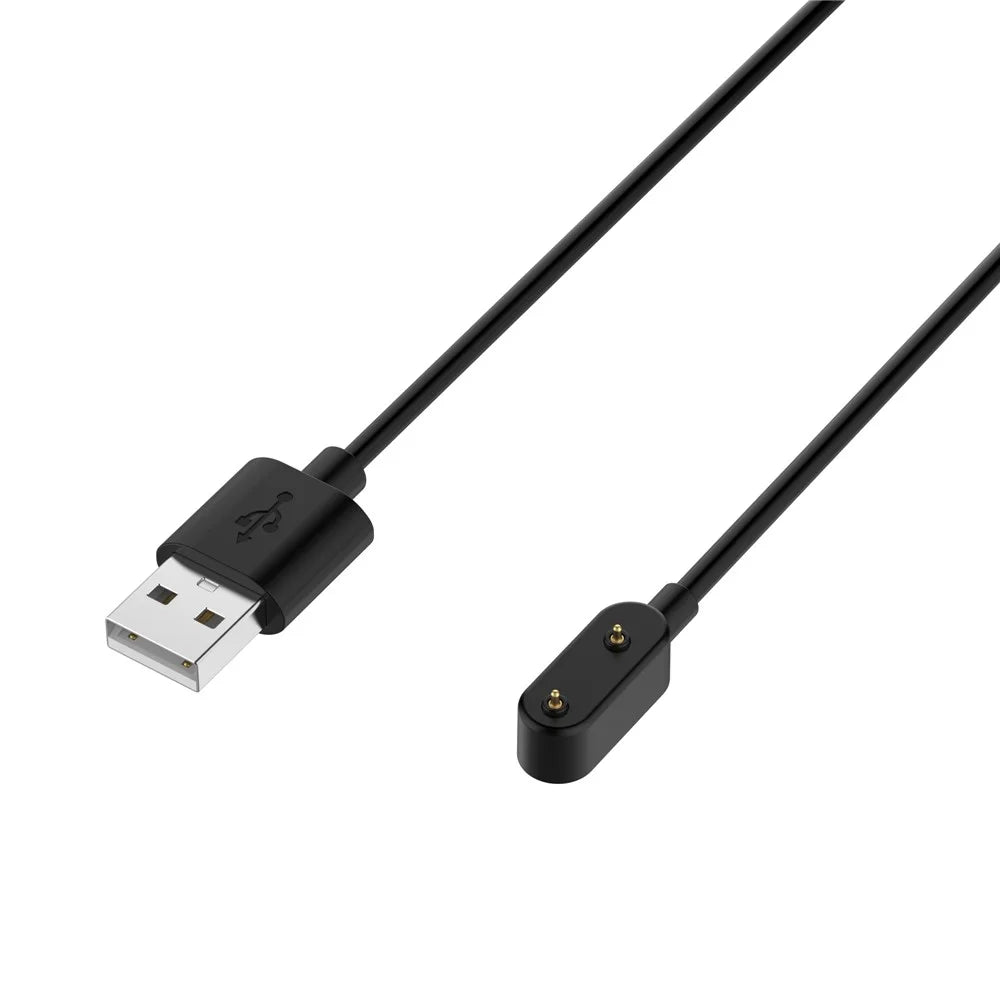 1m Magnetic Power Cord for Samsung Galaxy Fit3 (SM-R390) Charging Cable - Black - 1