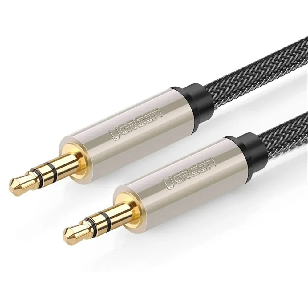 UGREEN 40778 0.5m Audio Cable 3.5mm AUX Extension Cord Male to Male Line for Headphone Car - 1
