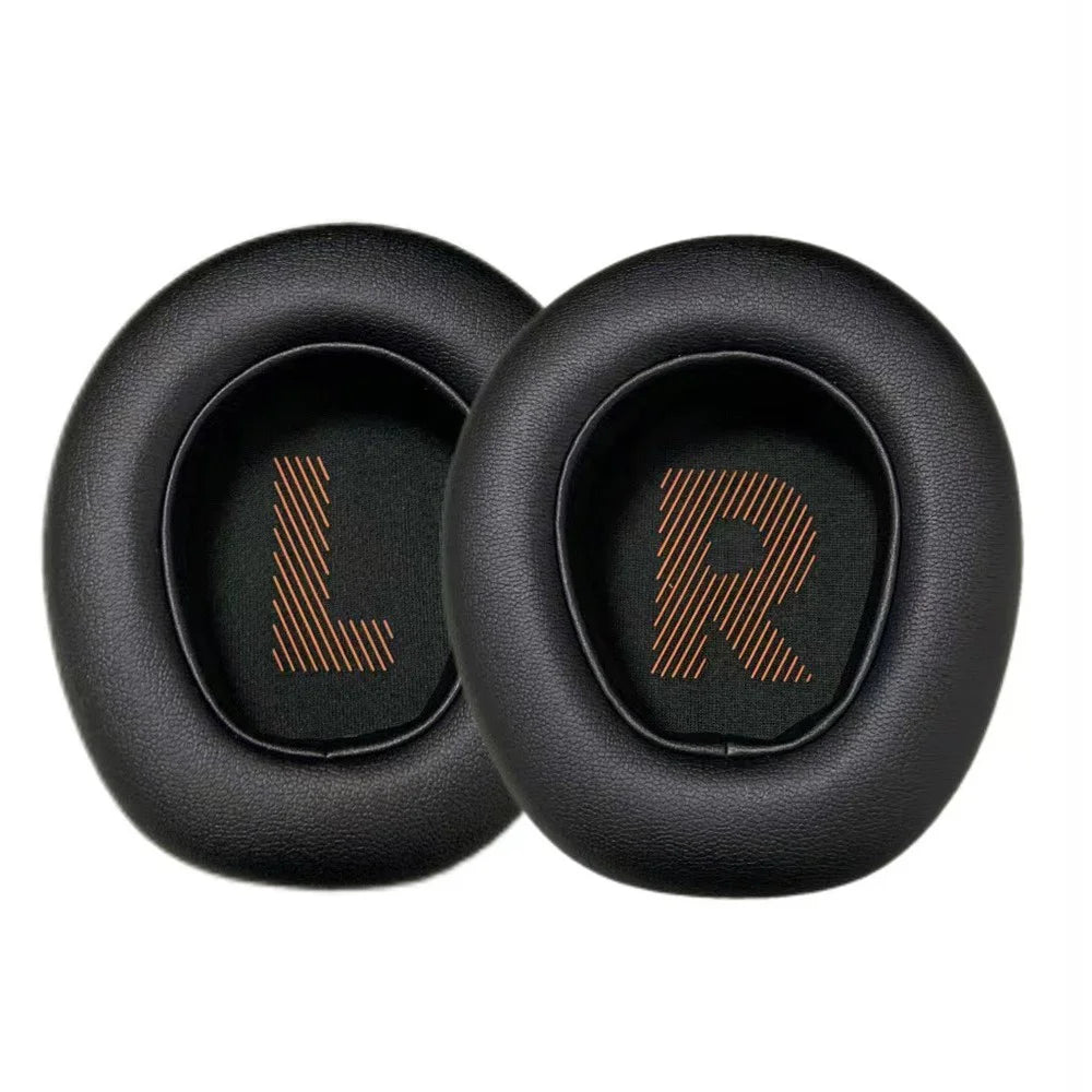 JZF-435 1 Pair Earmuffs for JBL Quantum 400 Gaming Headset Protein Leather Replacement Earpads - 1