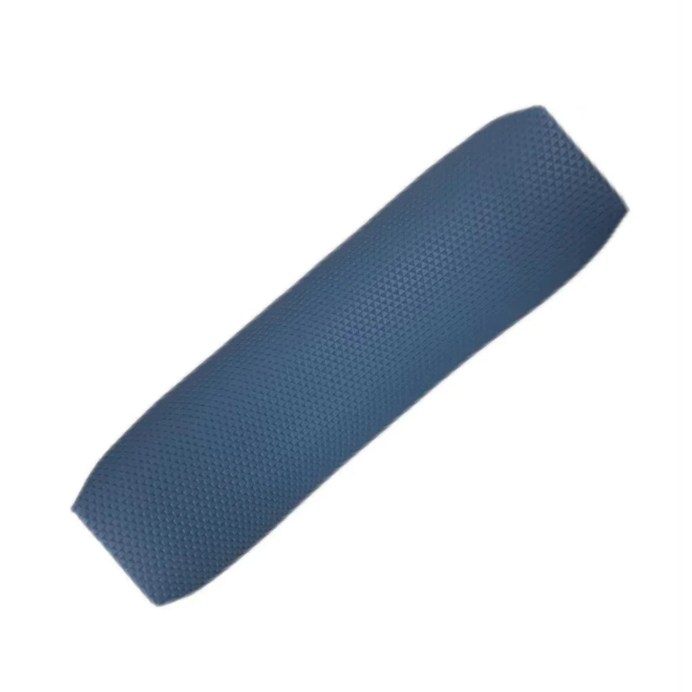 JZF-427 For JBL Quantum 100 Protein Leather Headphone Head Beam Cover Headband Sleeve - Black Blue - 1