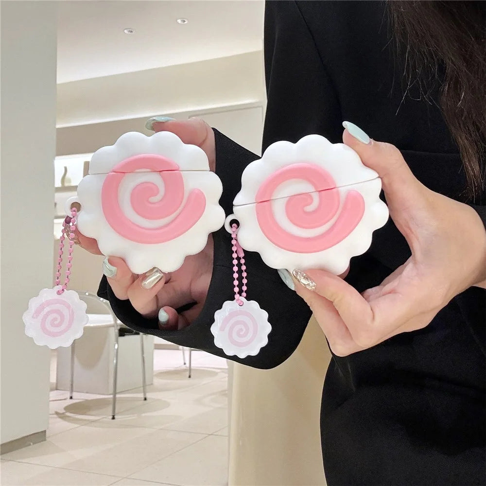 For Apple AirPods with Charging Case (2016) / (2019) / AirPods with Wireless Charging Case (2019) Silicone Cover Cute Anti-drop Case - 5