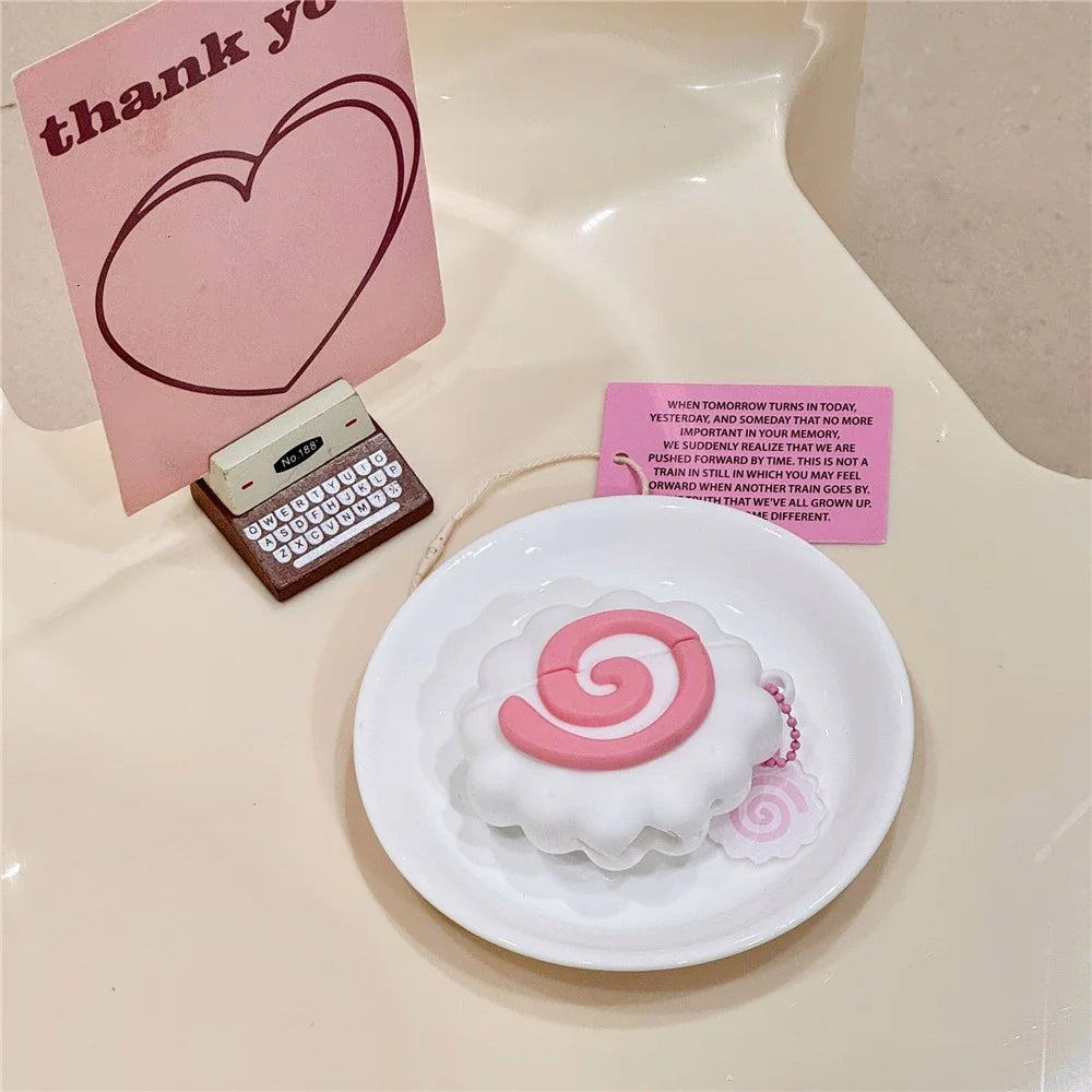 For Apple AirPods 3 Case Earphone Protective Cover Cute Narutomaki Pattern Design - 2