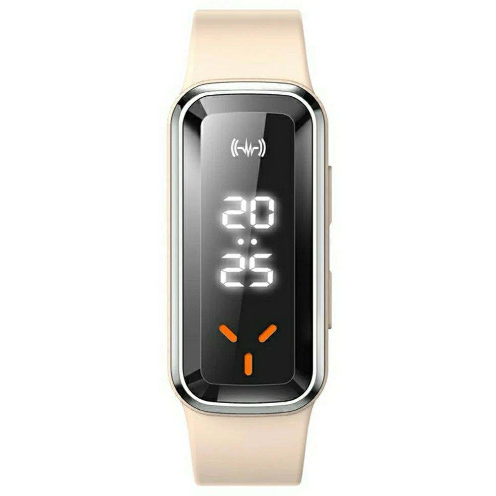 DIROSE F3 Max Wearable Ultrasonic Mosquito Repellent Bracelet Step Counter Sports Electronic Watch - White - 2