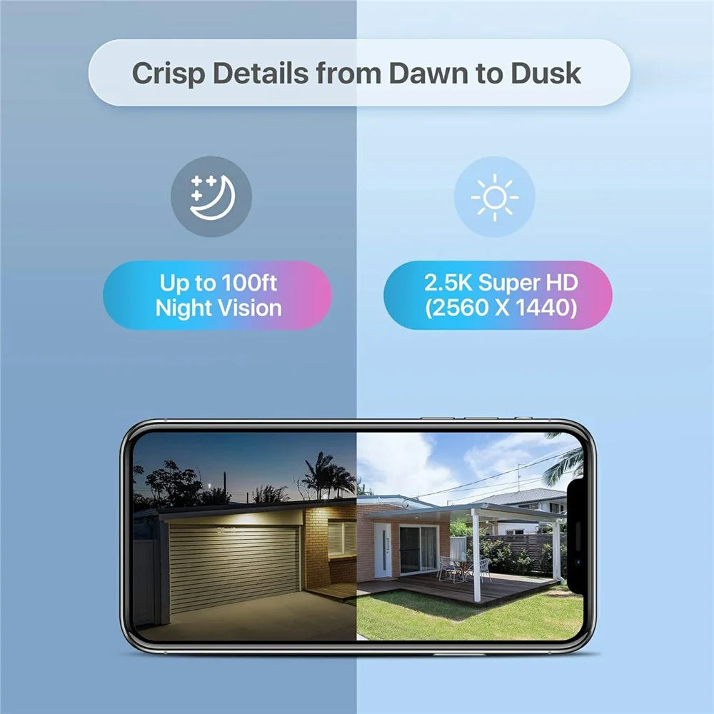 ZOSI ZG1804E 4Pcs 4MP PoE Security Cameras Compatible with Zosi PoE NVR 2.5K Super HD 100ft Night Vision IP66 Waterproof IP Cameras for Outdoor - White - 4