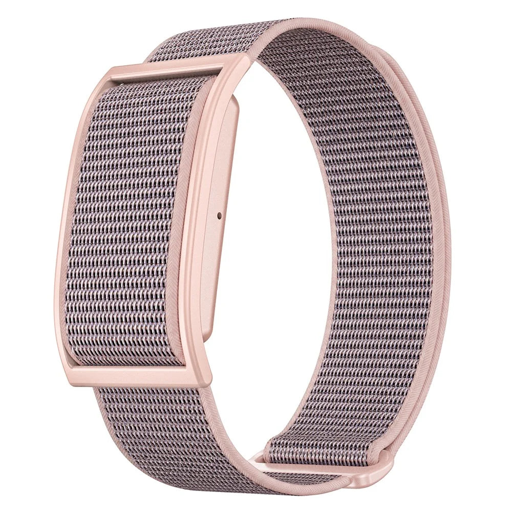 LC116 Screenless Smart Wristband Fitness Tracker Heart Rate Blood Oxygen Sleep Monitor Bluetooth-Compatible 1ATM Waterproof - Pink - 1