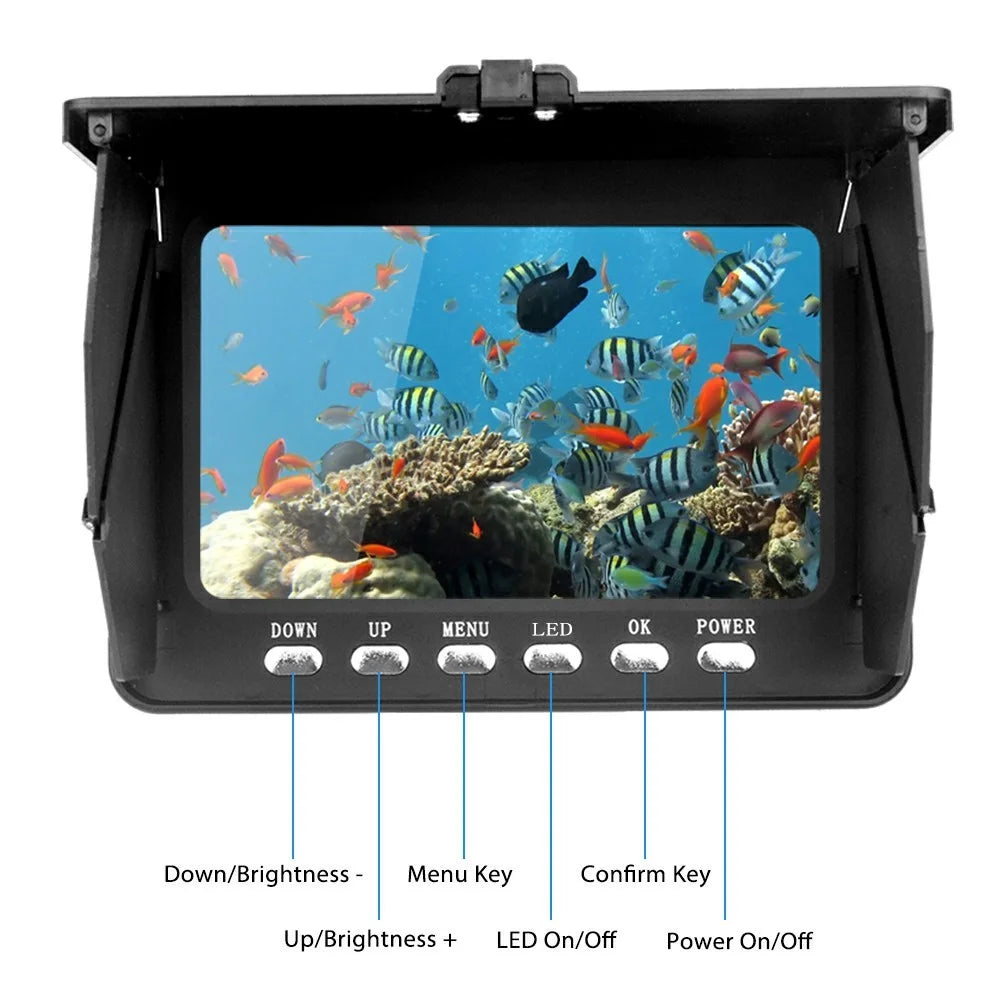 SYSD-519C Waterproof Fish Finder 5-Inch Screen 20m Wire Underwater Fishing Camera - 6