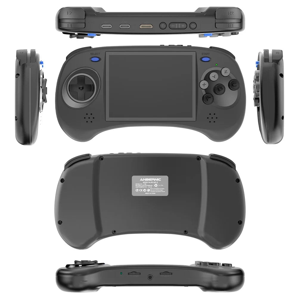 ANBERNIC RG ARC-D Handheld Game Console with Games, Dual System 128GB (English Version) - Black - 2