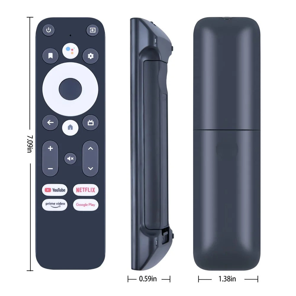 For Mecool KM2 Plus TV Set-Top Box Ergonomic Remote Controller with Voice Function - 7