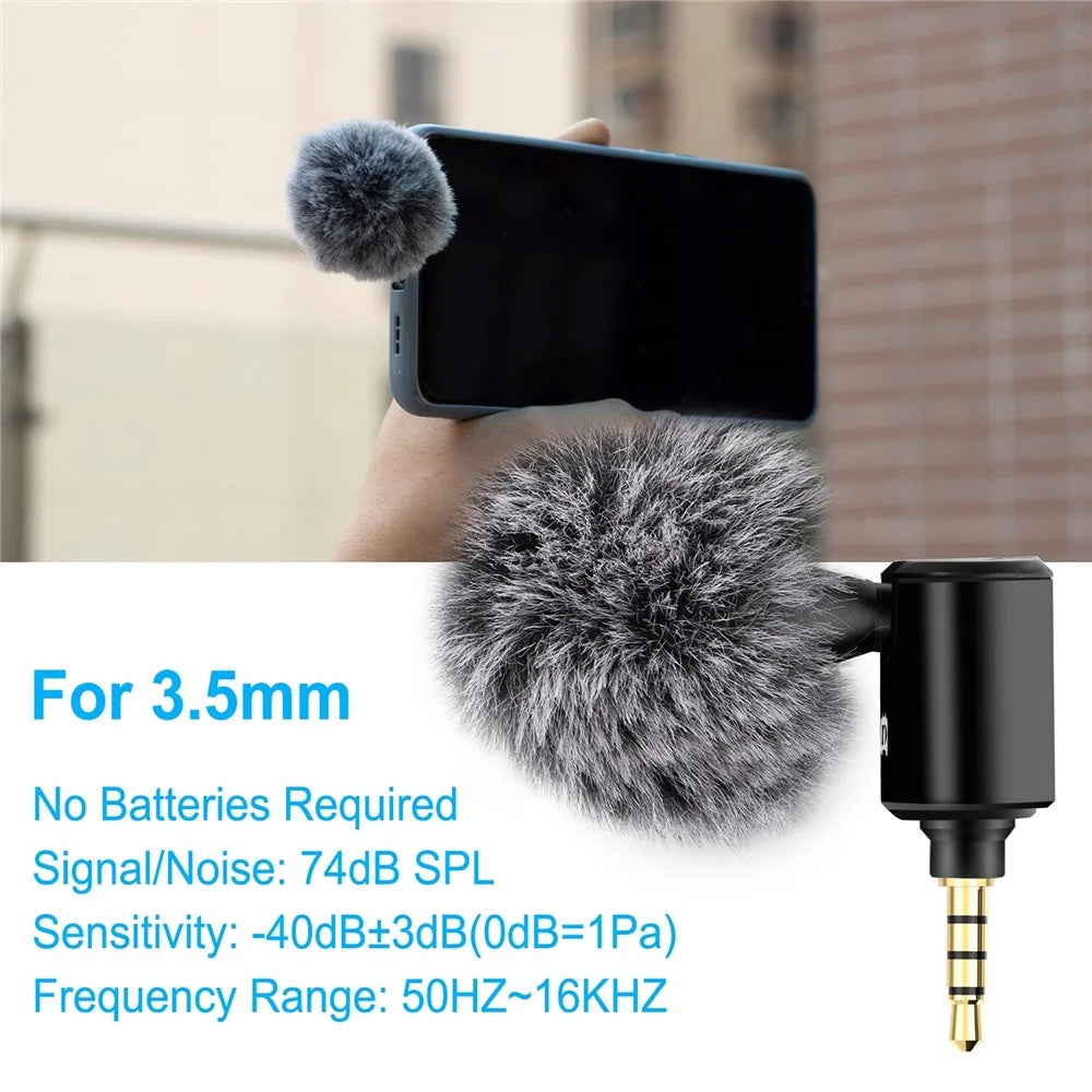 PULUZ PU614B  3.5mm Wireless Lavalier Microphone Clip-On Unidirectional Lapel Mic for Interview, Live Stream - 7