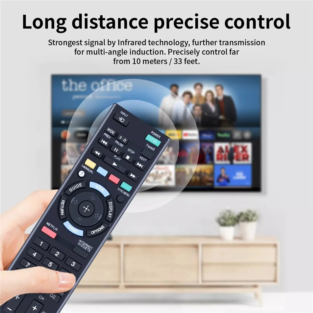 RM-YD073 For Sony TV Remote Control Replacement Universal Smart TV Remote - 3