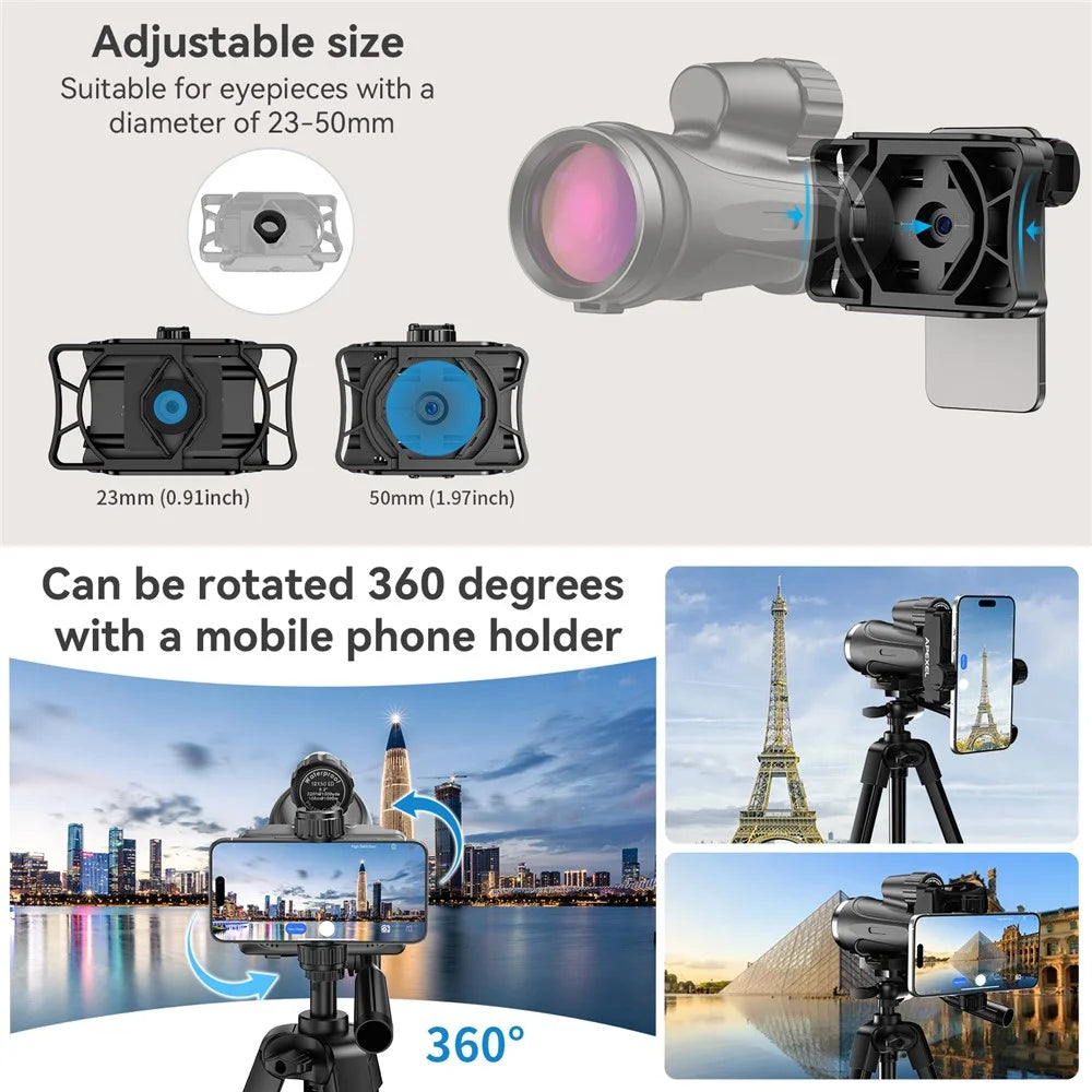 APEXEL APL-DC001 WiFi Electronic Eyepiece 2MP Digital Telescope Camera for Binoculars Telescope - 6