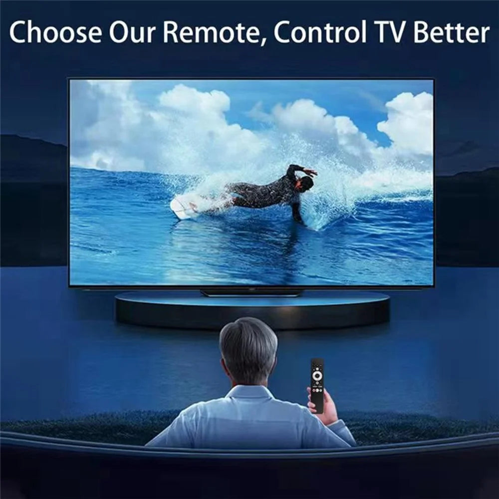 HTR-U29G For Haier TV Voice Control Replacement Remote Ergonomic Handheld Remote Control - 4