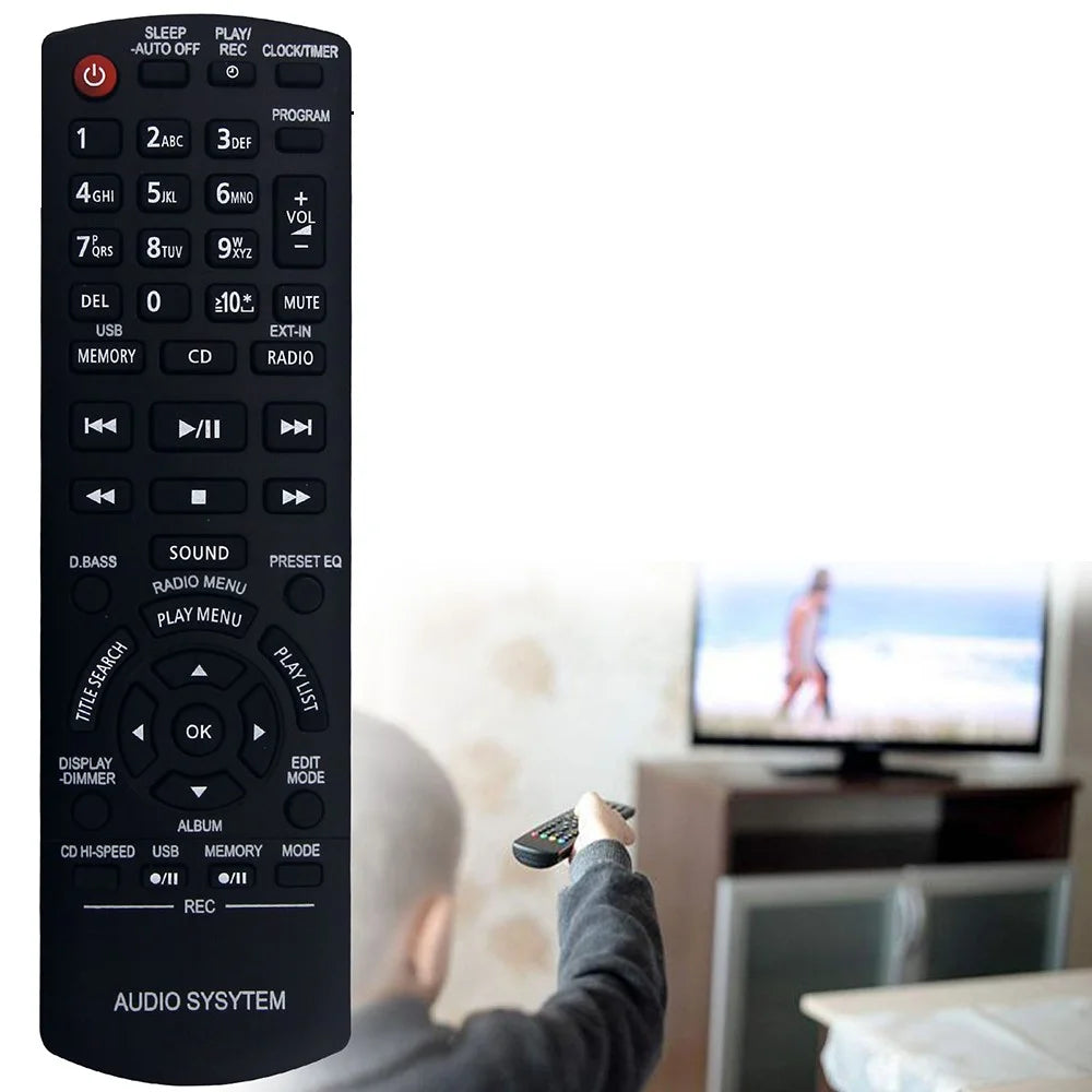 N2QAYB000637 for Panasonic Audio Player Infrared Remote Control Replacement Transmitter - 2
