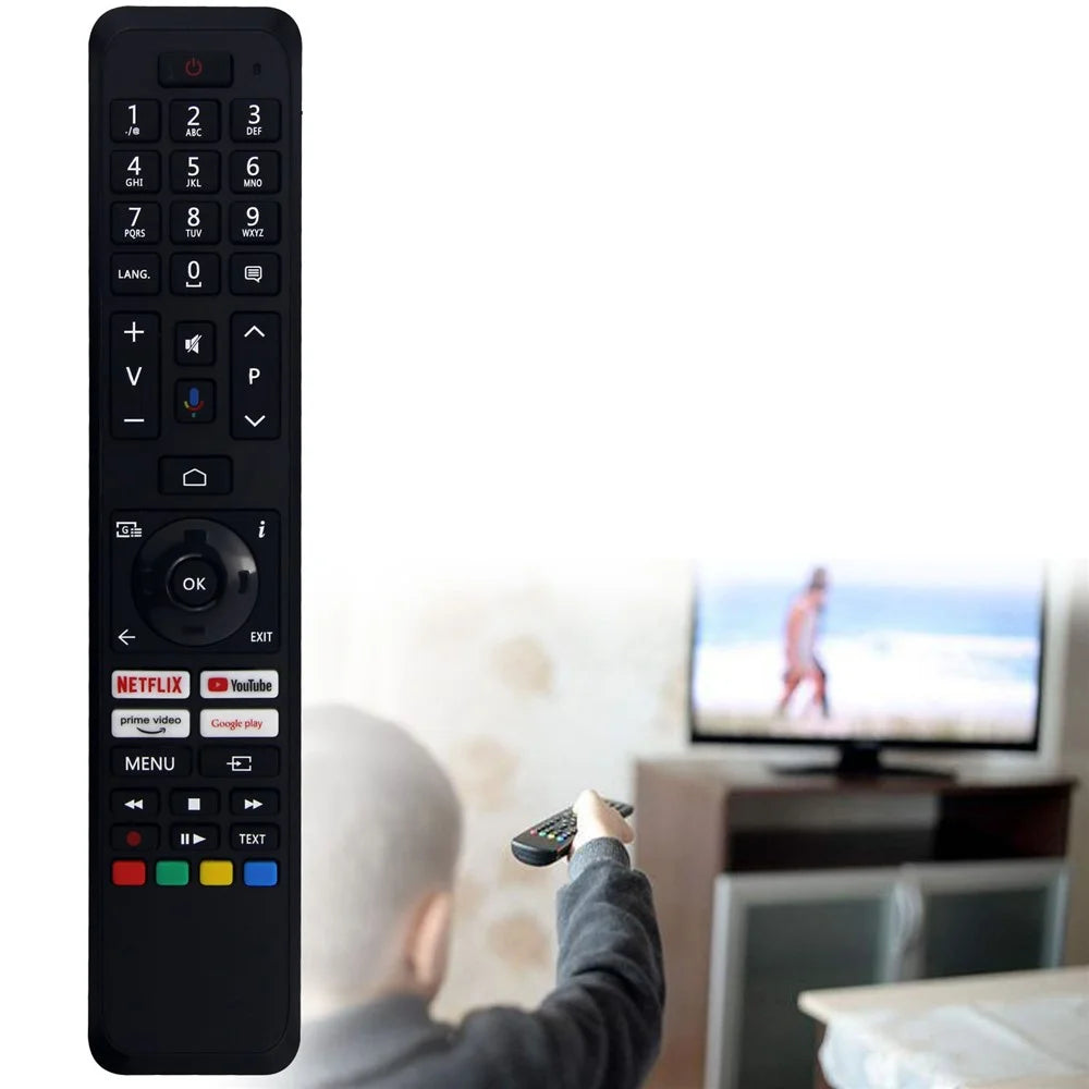 CT-8563 For Toshiba TV Remote Control 1-10m Range Infrared Replacement Controller (Not Support Voice Function) - 2