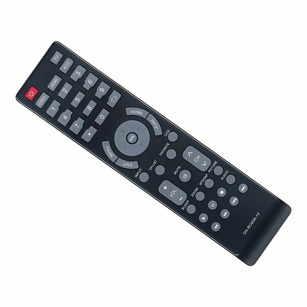 NS-RC03A-13 For Insignia TV Infrared Remote Control Ergonomic Television Controller - 4