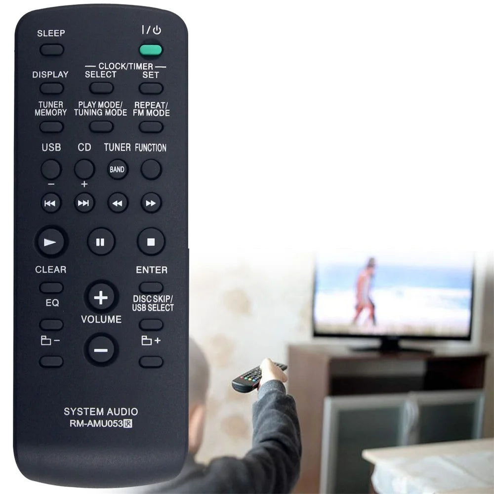 RM-AMU053 For Sony Audio System Remote Control 10m Range Replacement Infrared Controller - 2