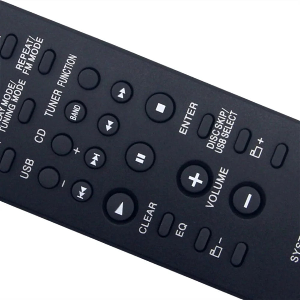 RM-AMU053 For Sony Audio System Remote Control 10m Range Replacement Infrared Controller - 6