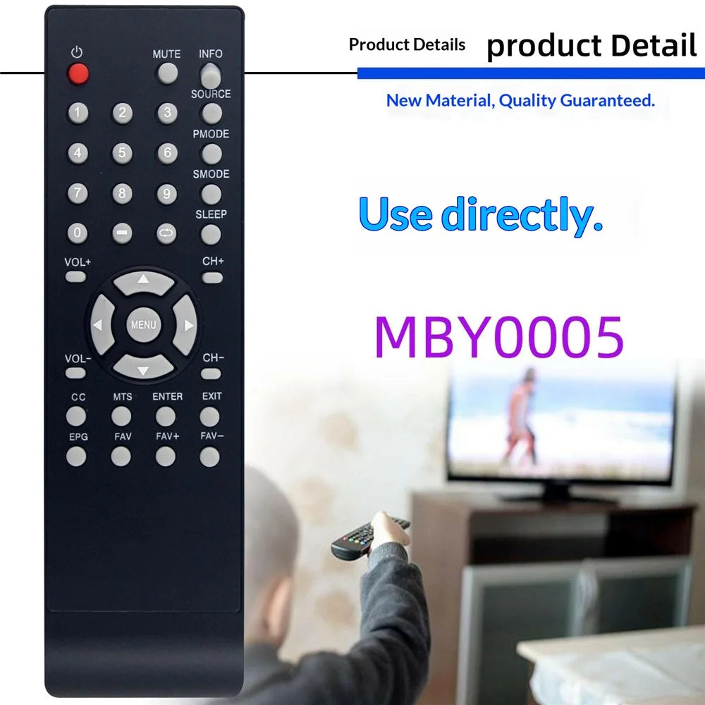MBY0005 For Proscan TV 10m Infrared Remote Control Ergonomic Infrared Controller - 2