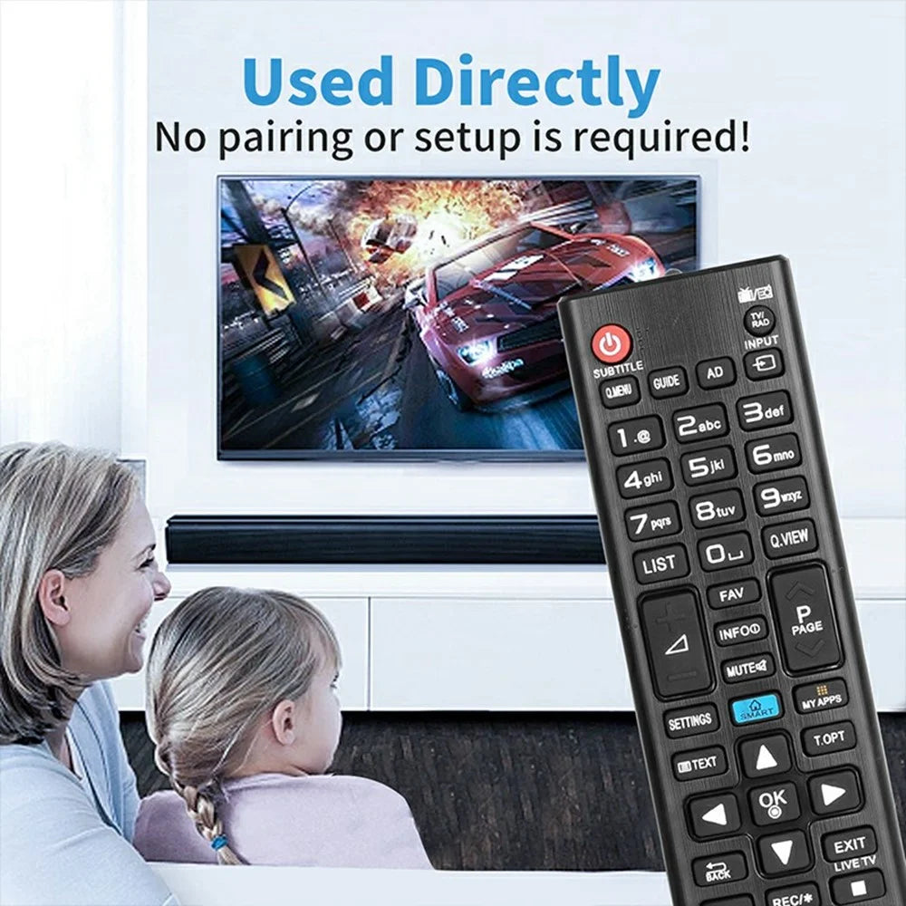 AKB73975757 For LG TV Remote Control Infrared Ergonomic Wireless Replacement Handheld Controller - 2