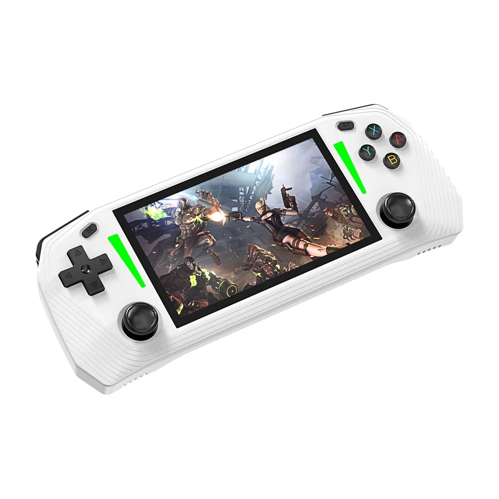 G33 4.3 Inch Handheld Game Console 20 Emulators HD TV Output Gaming Device (with 64G System Memory, without Memory Card) - White - 1