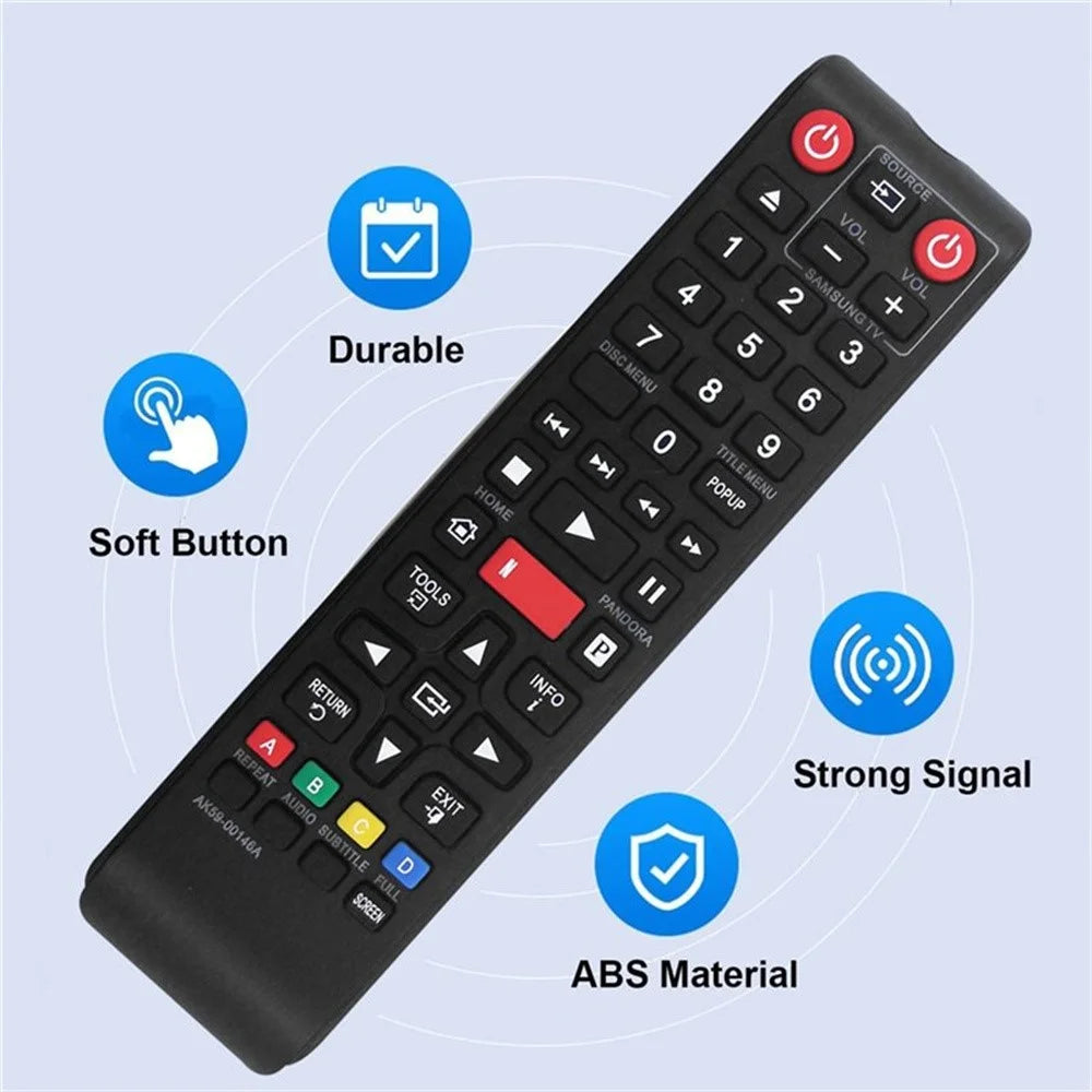 AK59-00146A Remote Control for Samsung Blu-ray DVD Player Battery Powered Replacement Handheld Infrared Wireless Controller - 2