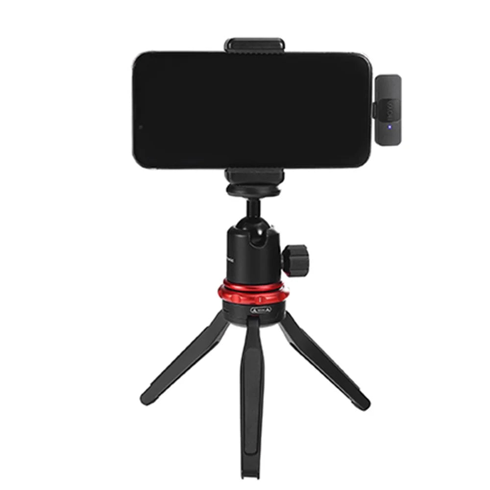 BOYA BY-V20 2.4Ghz Wireless Lavalier Microphones USB-C Mini Video Recording Mic with 2 Transmitters + 1 Receiver - 4