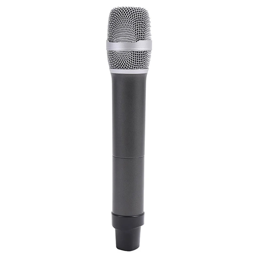 M-3 Portable Microphone Set with Receiver U-Band FM Wireless Microphone for Speaker Karaoke - 2
