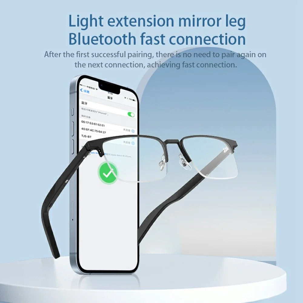 G05-T4 Bluetooth-compatible Smart Sunglasses Wireless Music Earphone Sun Glasses (CE Certified) - Anti-Blue-Ray Lens - 3
