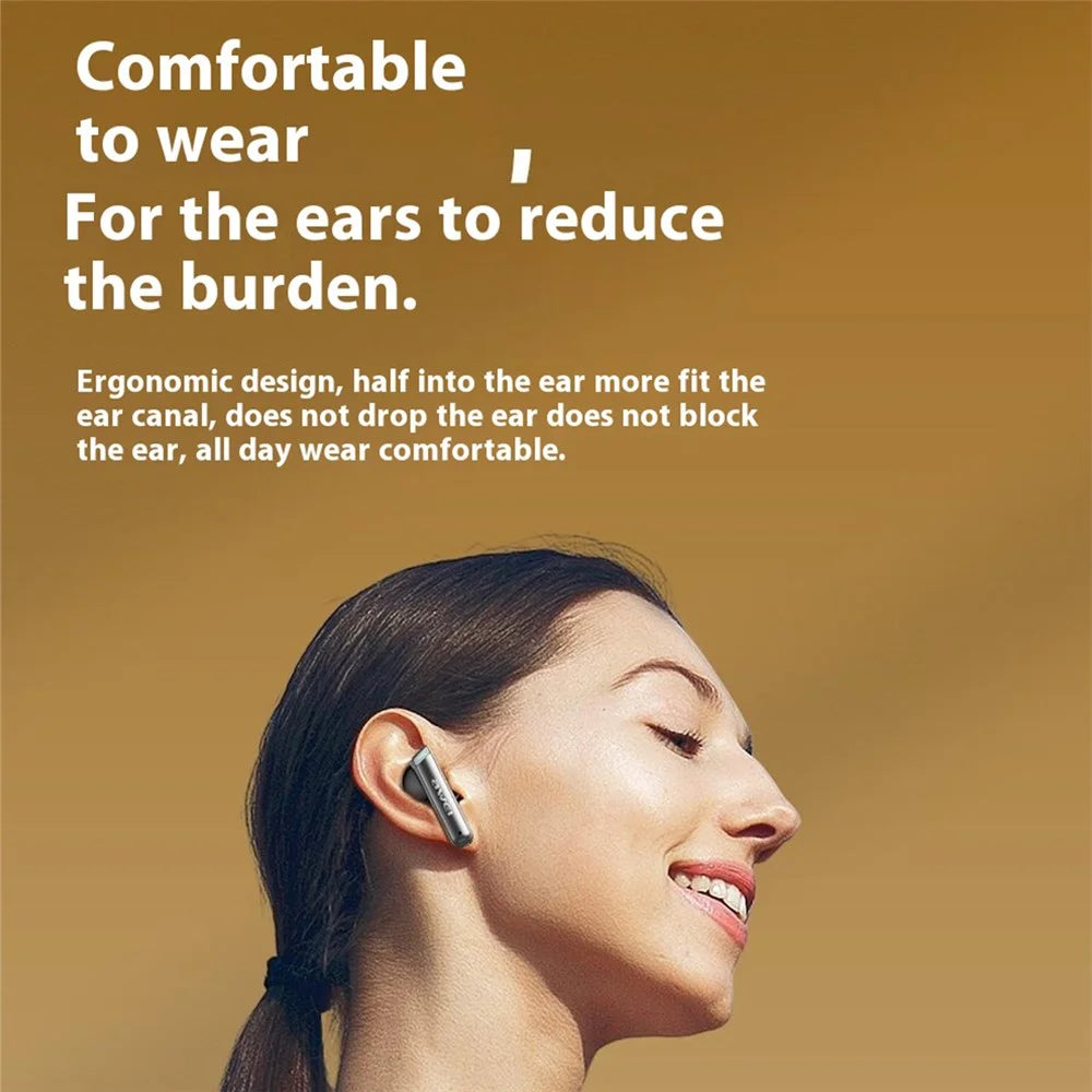 AWEI T88 Noise Reduction Bluetooth-compatible Headset TWS Wireless Headphone Waterproof Earphone - Black - 6
